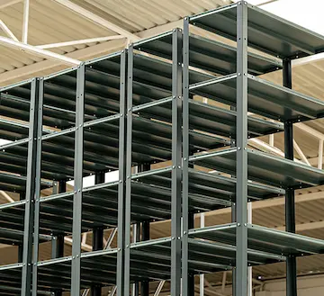 Estantería liviana para comercios y almacenes