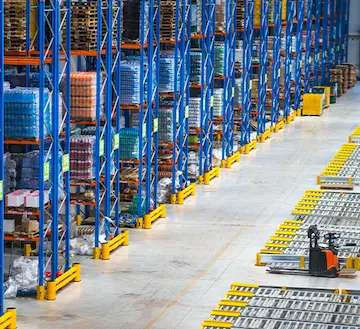 Estantería pesada con capacidad de 1000Kg por nivel