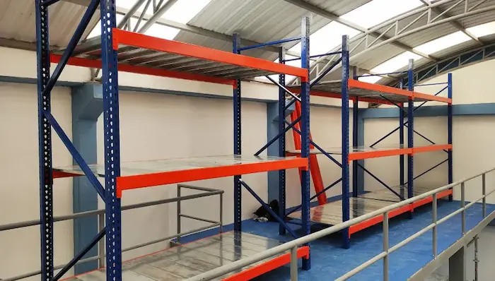 Rack industrial para almacenamiento de alta capacidad