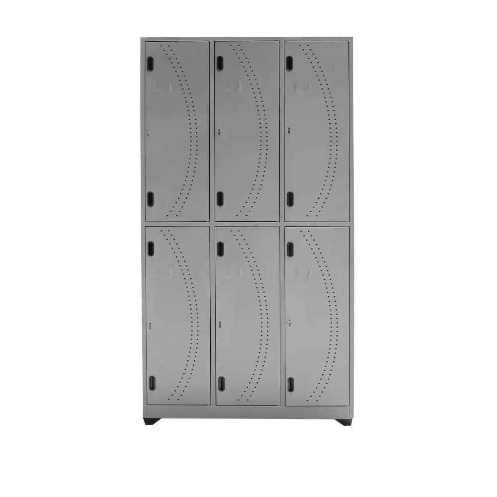 Locker Metálico 6 Puestos Horizontal 2