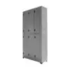 Locker Metálico 6 Puestos Horizontal - Gris