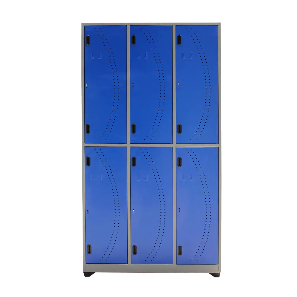 locker metalico 6 puestos horizontal industrias cruz