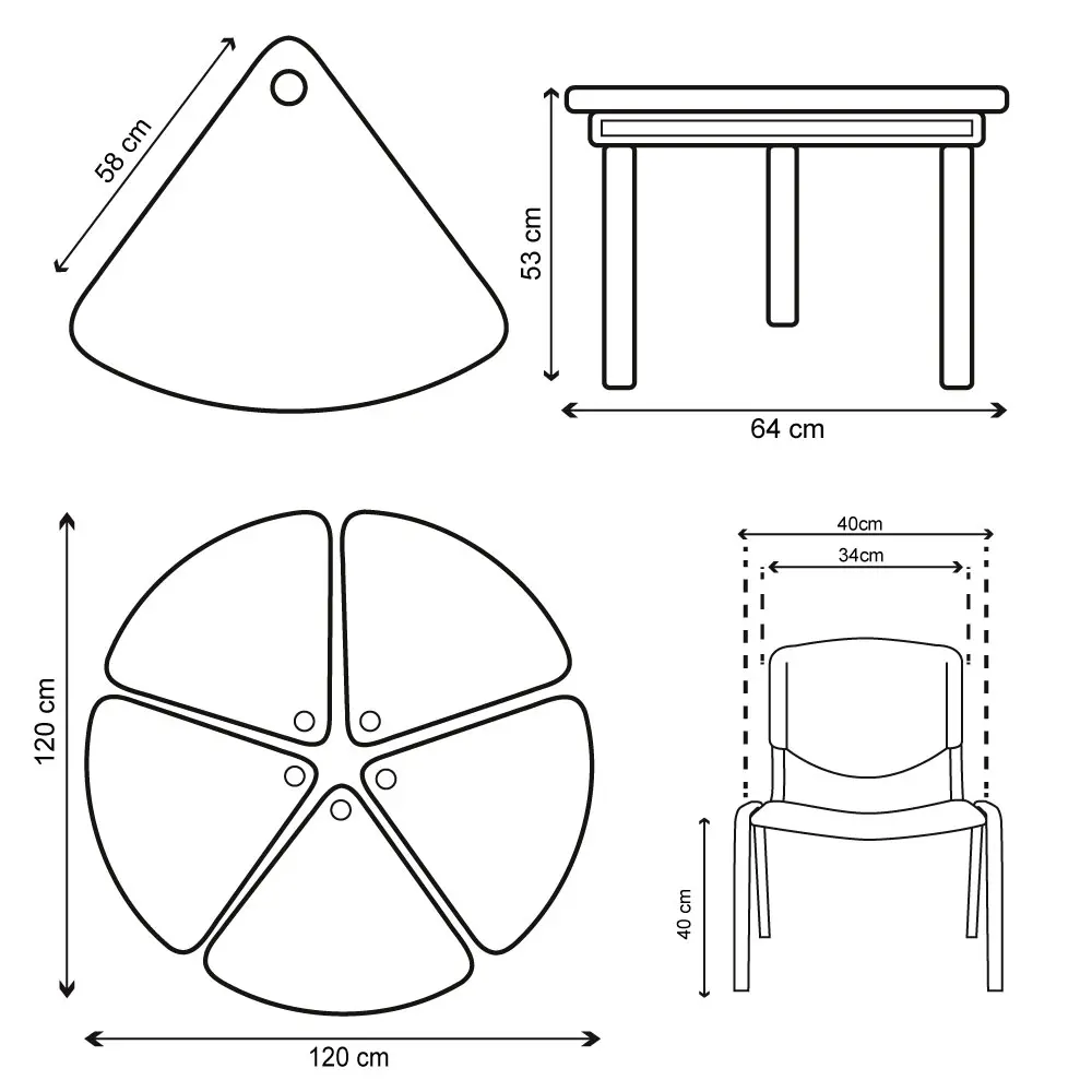 Juego De Mesa Trébol X5 Párvulos y Preescolar 1