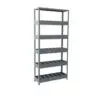 Estante Tornillero - 7 Cavidades 40 cm, Gris
