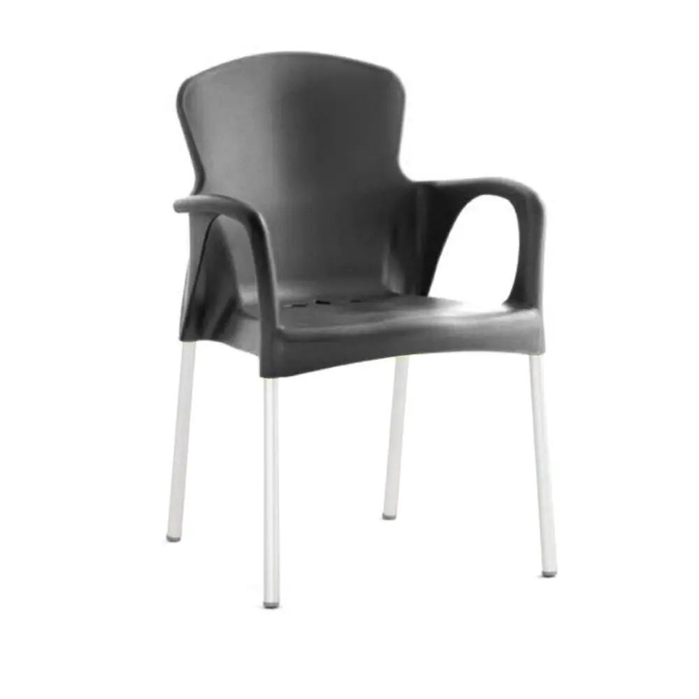 Silla Eva con Brazos - Negro 0