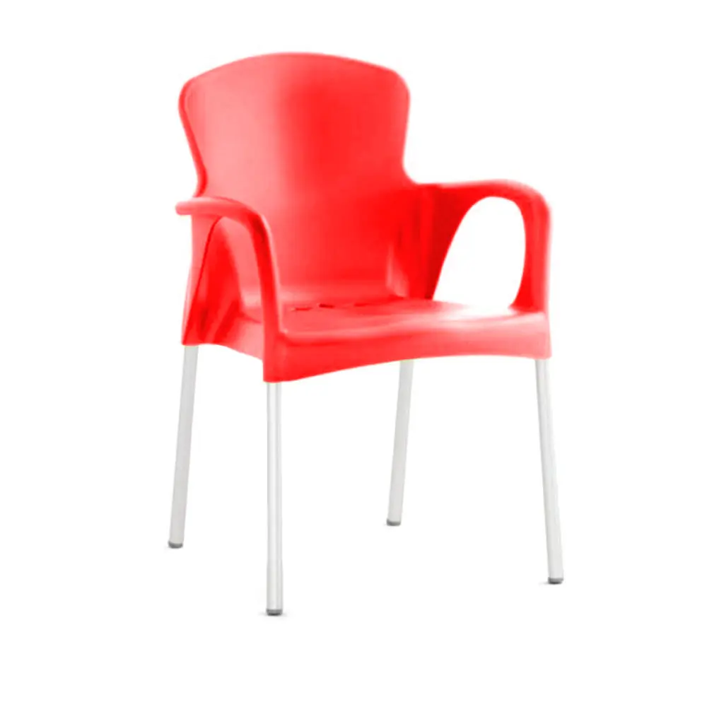 Silla Eva con Brazos - Rojo 5