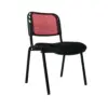 Silla Fija Isósceles Malla - Rojo