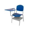 Silla Universitaria Adulto - Gris - Azul