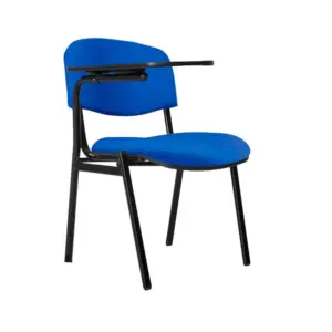 Silla Universitaria Isósceles Brazo Abatible - Negro - Azul