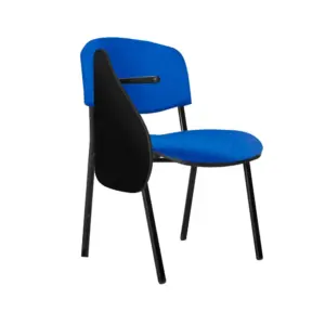 Silla Universitaria Isósceles Brazo Escualizable - Negro - Azul