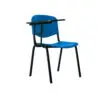 Silla Universitaria Isosped Brazo Fijo - Negro - Azul