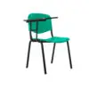Silla Universitaria Isosped Brazo Fijo - Negro - Verde