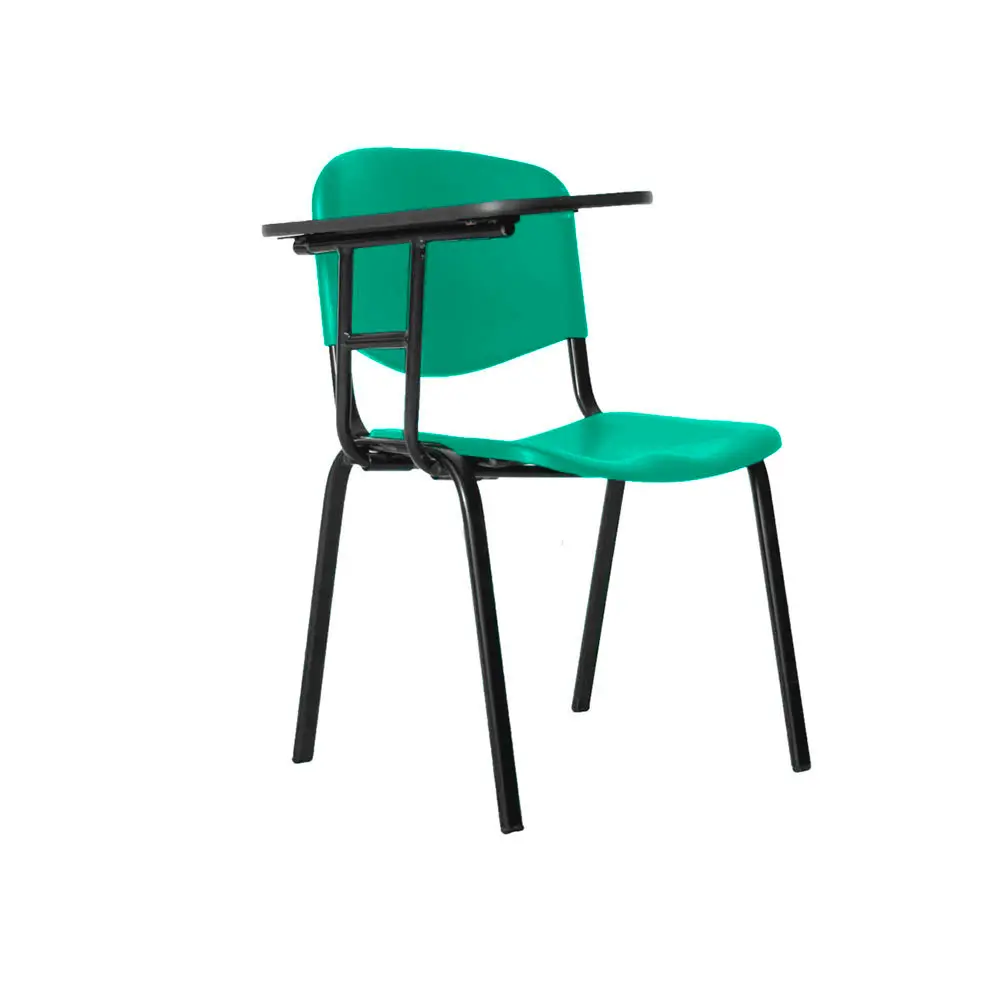 Silla Universitaria Isosped Brazo Fijo - Negro - Verde 1