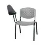 Silla Universitaria Risma Brazo Abatible - Negro - Gris