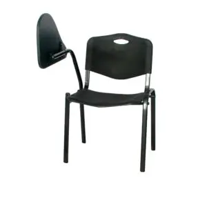 Silla Universitaria Speed Brazo Abatible - Negro - Gris
