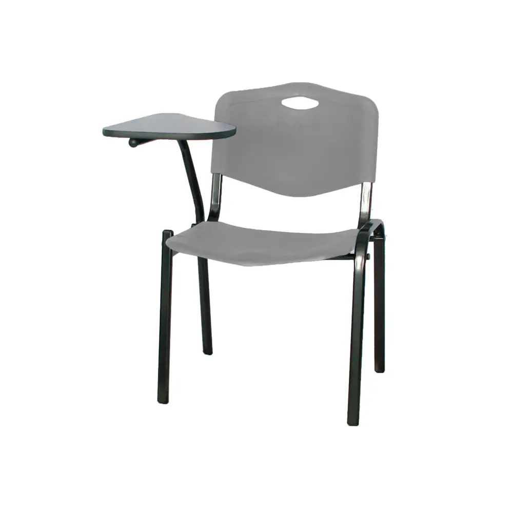 Silla Universitaria Speed Brazo Fijo - Negro - Gris 1