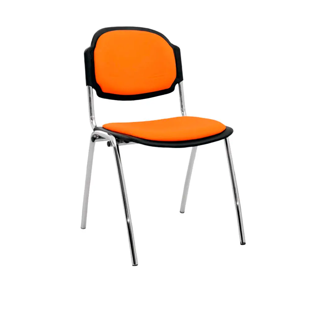 Silla Fija Venus Tapizada Cromo