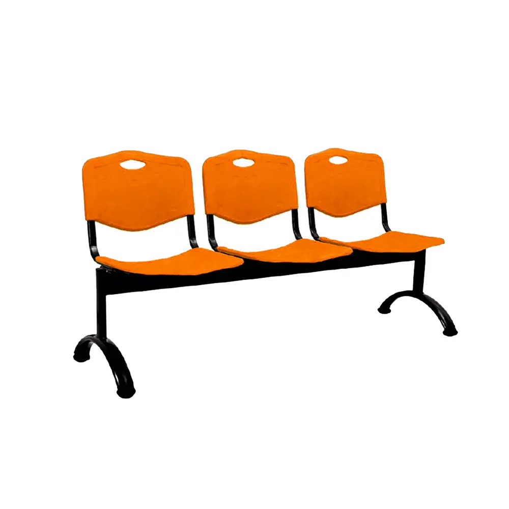 Tándem Speed Plástico 3 Puestos - Naranja 0