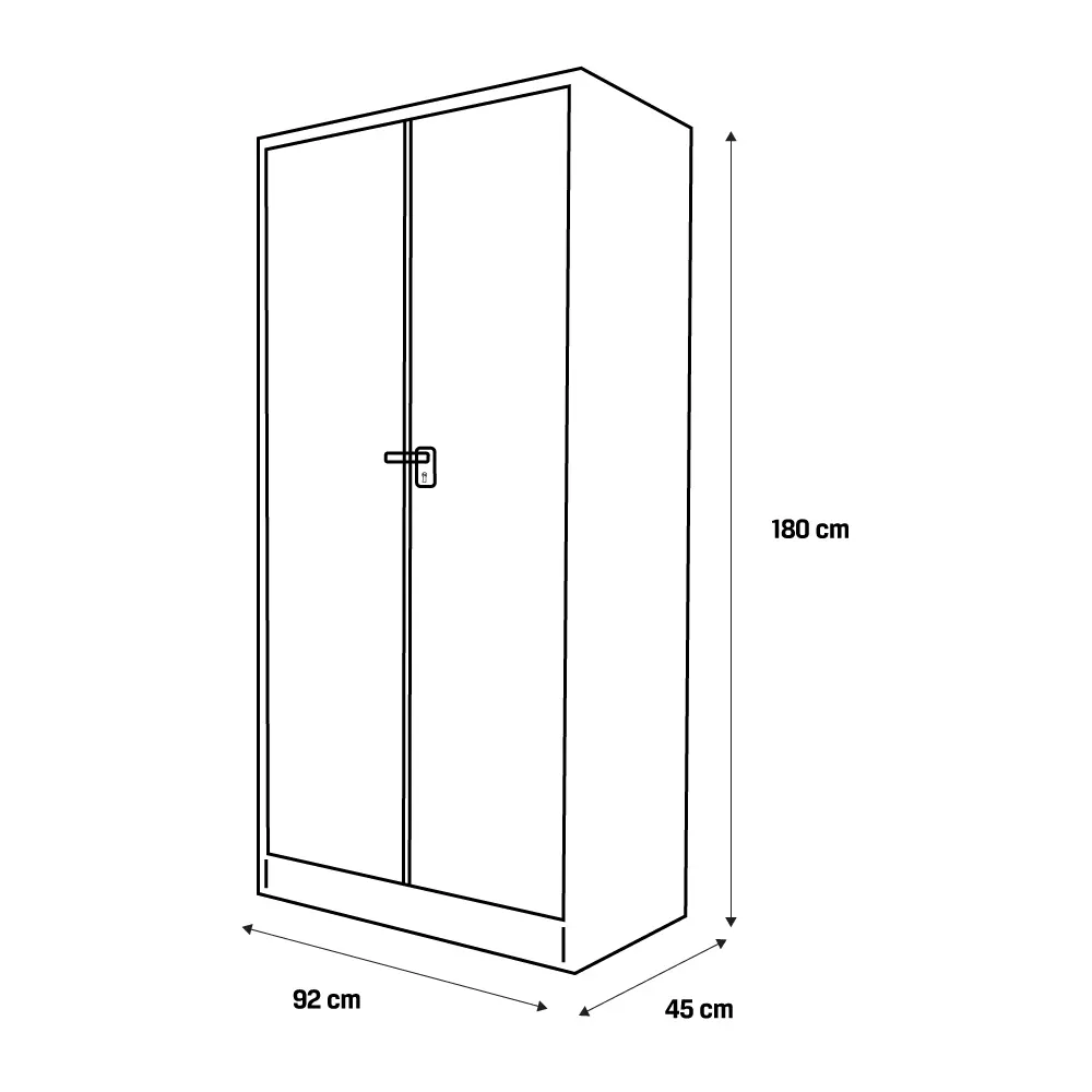 dimensiones armario 180