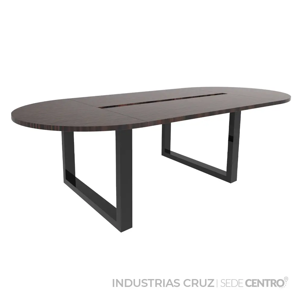Mesa De Juntas Ovalada 6 Puestos 0