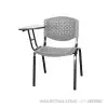 Silla Universitaria Risma Brazo Fijo - Negro - Gris