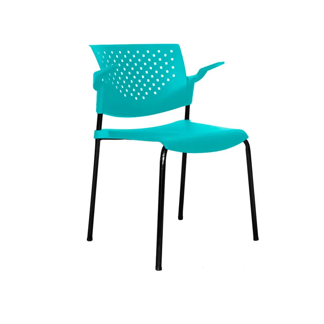 Silla Butterfly Con Brazo - Azul Aguamarina 2