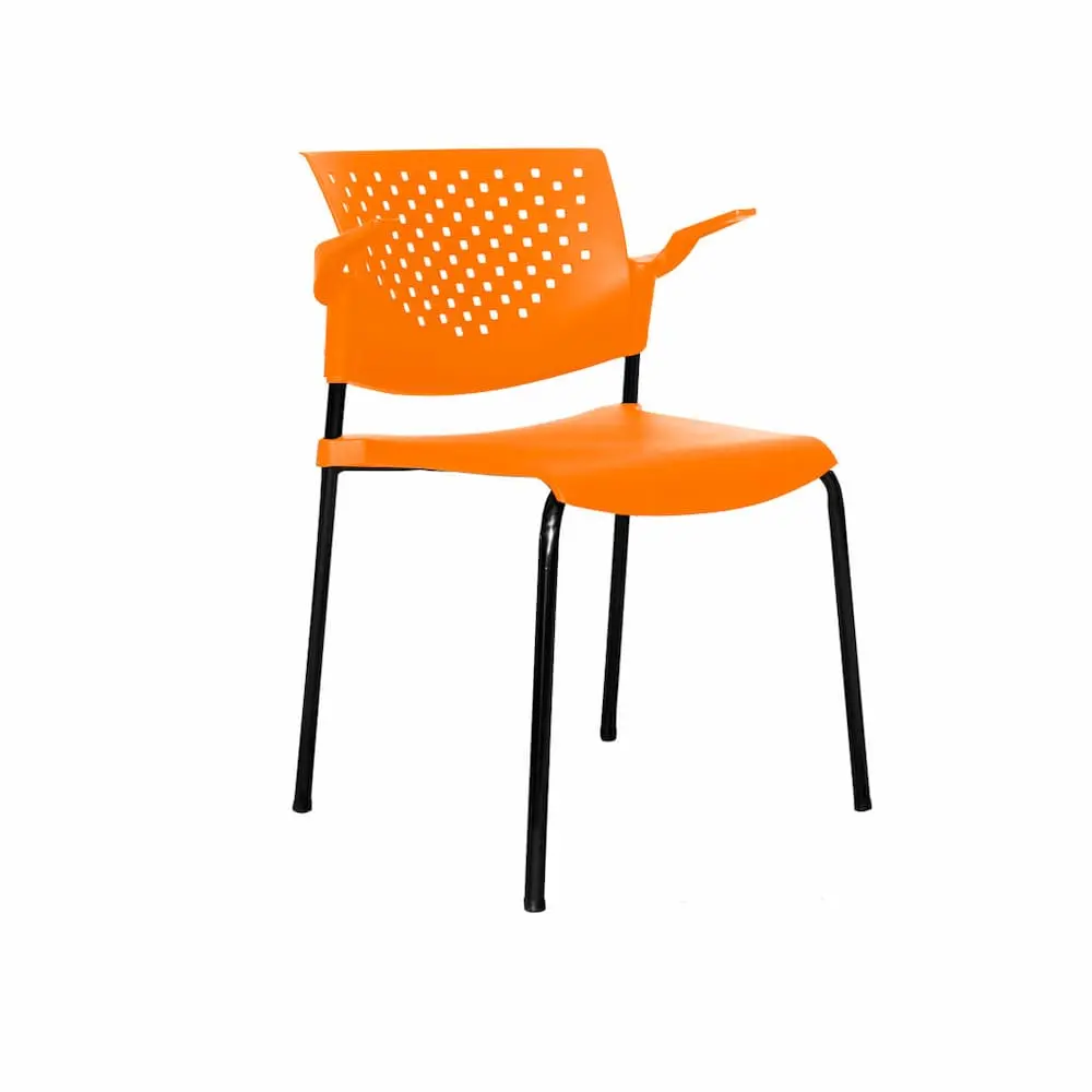 Silla Butterfly Con Brazo - Naranja 0