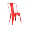 Silla para Restaurante Tolix - Rojo