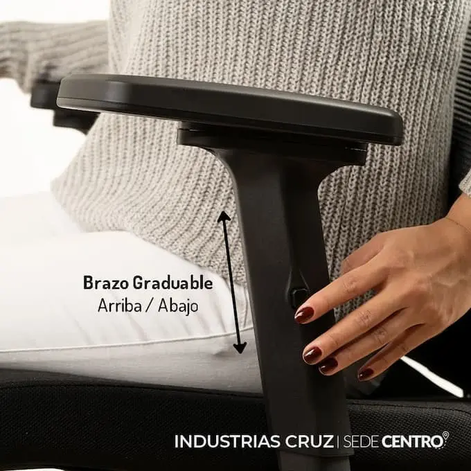 brazo graduable silla