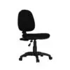 Silla de Escritorio Lisa Media - Negro