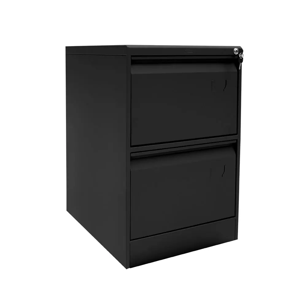 Archivador Metálico 2 Gavetas - Negro 1