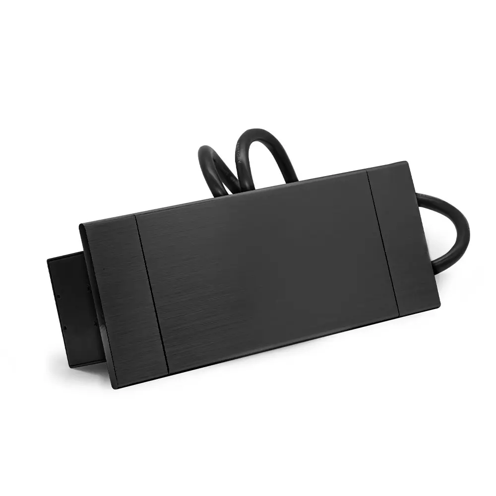 Caja de Conectividad FLIP | Toma Corriente - Negro 1