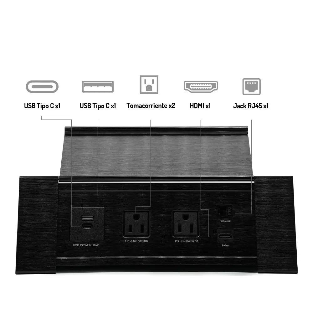Caja de Conectividad FLIP | Toma Corriente 0