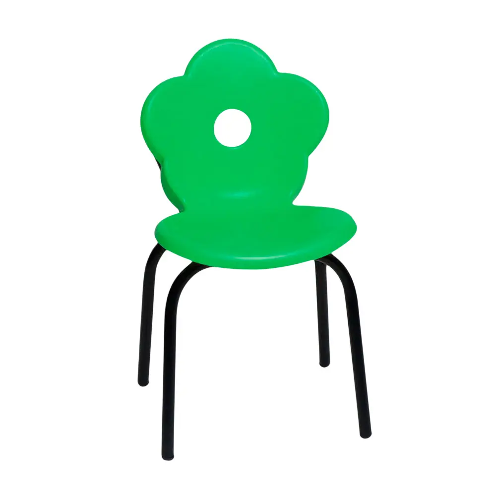 Silla Flor Set X5 - Verde 1