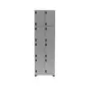 Locker Metálico 8 Puestos 200 cm - Gris