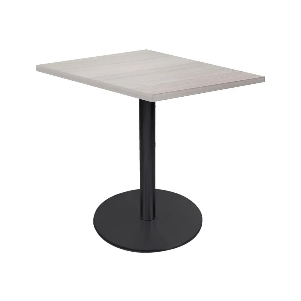Mesa Delta Cuadrada Base Pintada - Sea White 0
