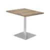 Mesa Kappa Cuadrada Base En Acero - Avalon Oak