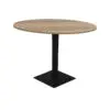 Mesa Kappa Redonda Base Pintada - Avalon Oak