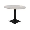 Mesa Kappa Redonda Base Pintada - Sea White