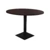 Mesa Kappa Redonda Base Pintada - Wengue