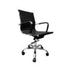 Silla de Escritorio Bruselas Media - Negro