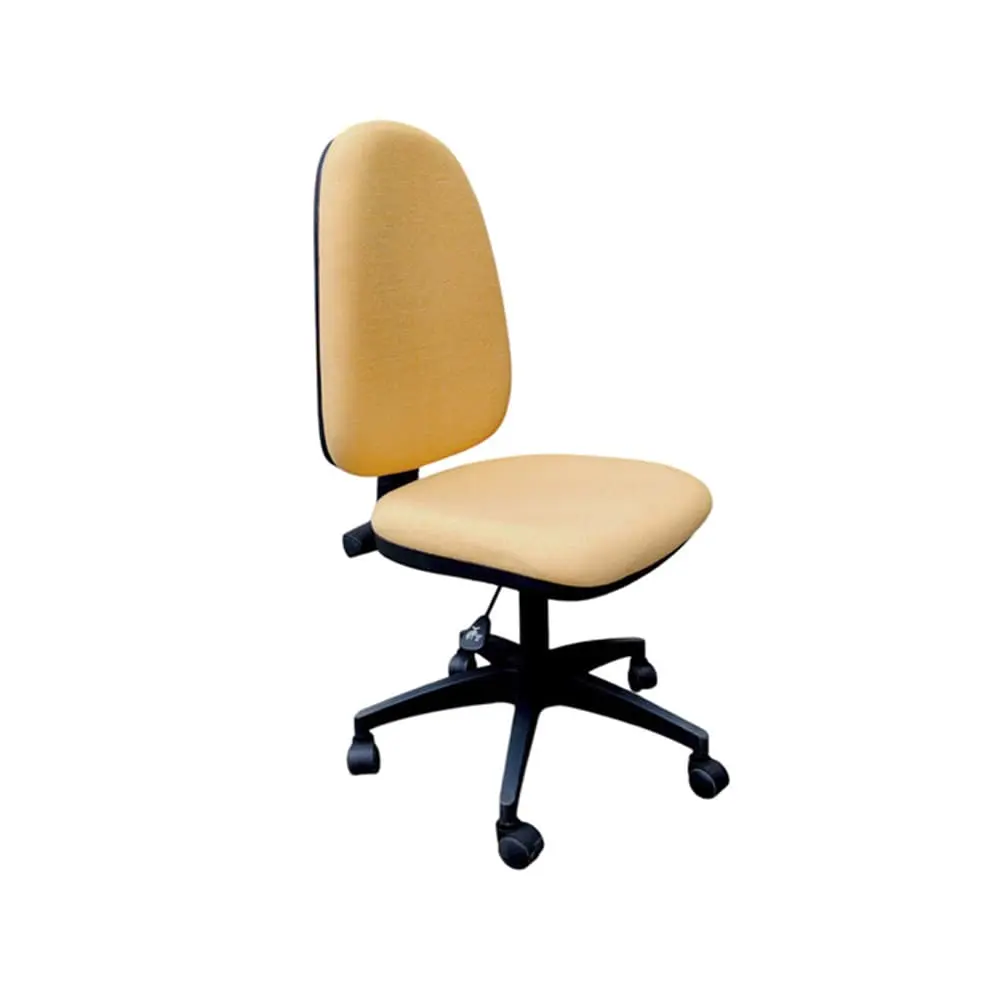 Silla de Escritorio Lisa Alta - Naranja 0
