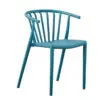 Silla para Restaurante Woody - Azul Aguamarina