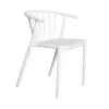 Silla para Restaurante Woody - Blanco