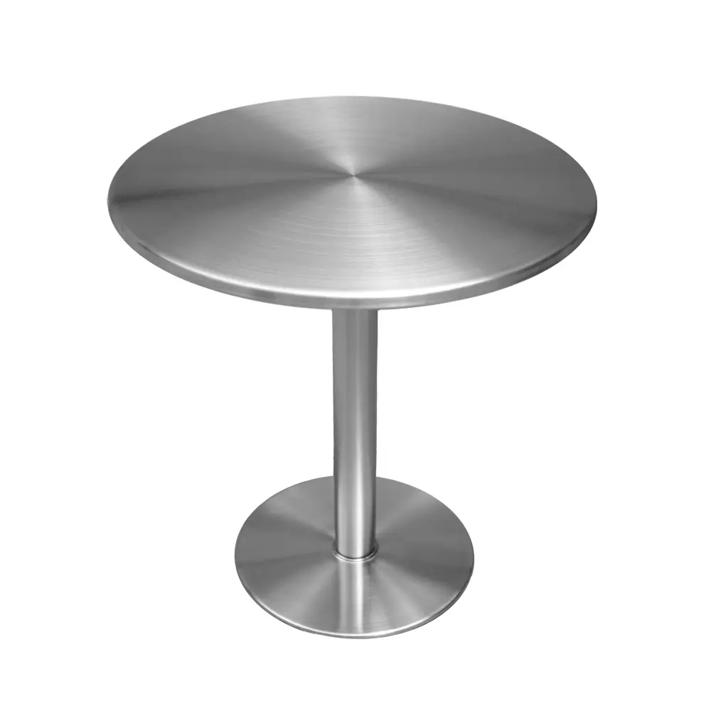 Mesa En Acero Redonda - Ø 80 cm 0