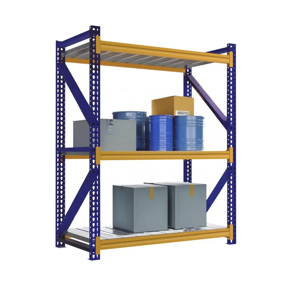 Estante industrial 250 kg lateral cargado – Almacenamiento resistente para entornos industriales y comerciales