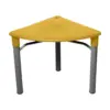 Mesa Infantil Kinder Triangular - Amarillo