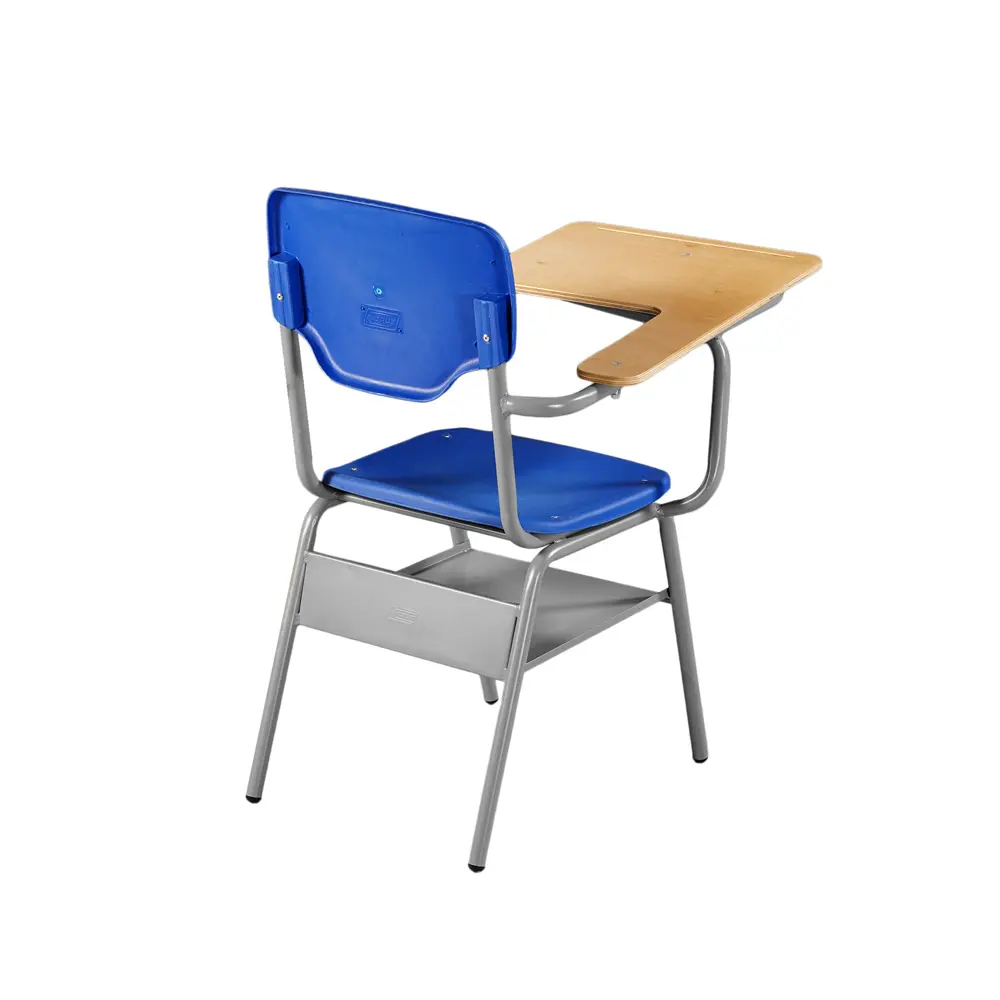 silla de colegio brazo en madera espalda