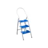 Escalera Plegable Milenium 3 Pasos - Azul