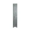 Locker Metálico Neo 2 Puestos - Gris Nube